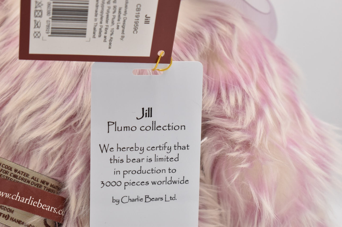 Charlie Bears Jill – Retired & Tagged – Isabelle Lee Design