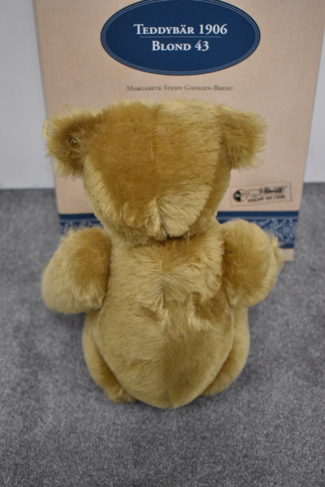 Steiff 1906 Blonde 1994 Replica Teddy Bear 405891 Limited Edition