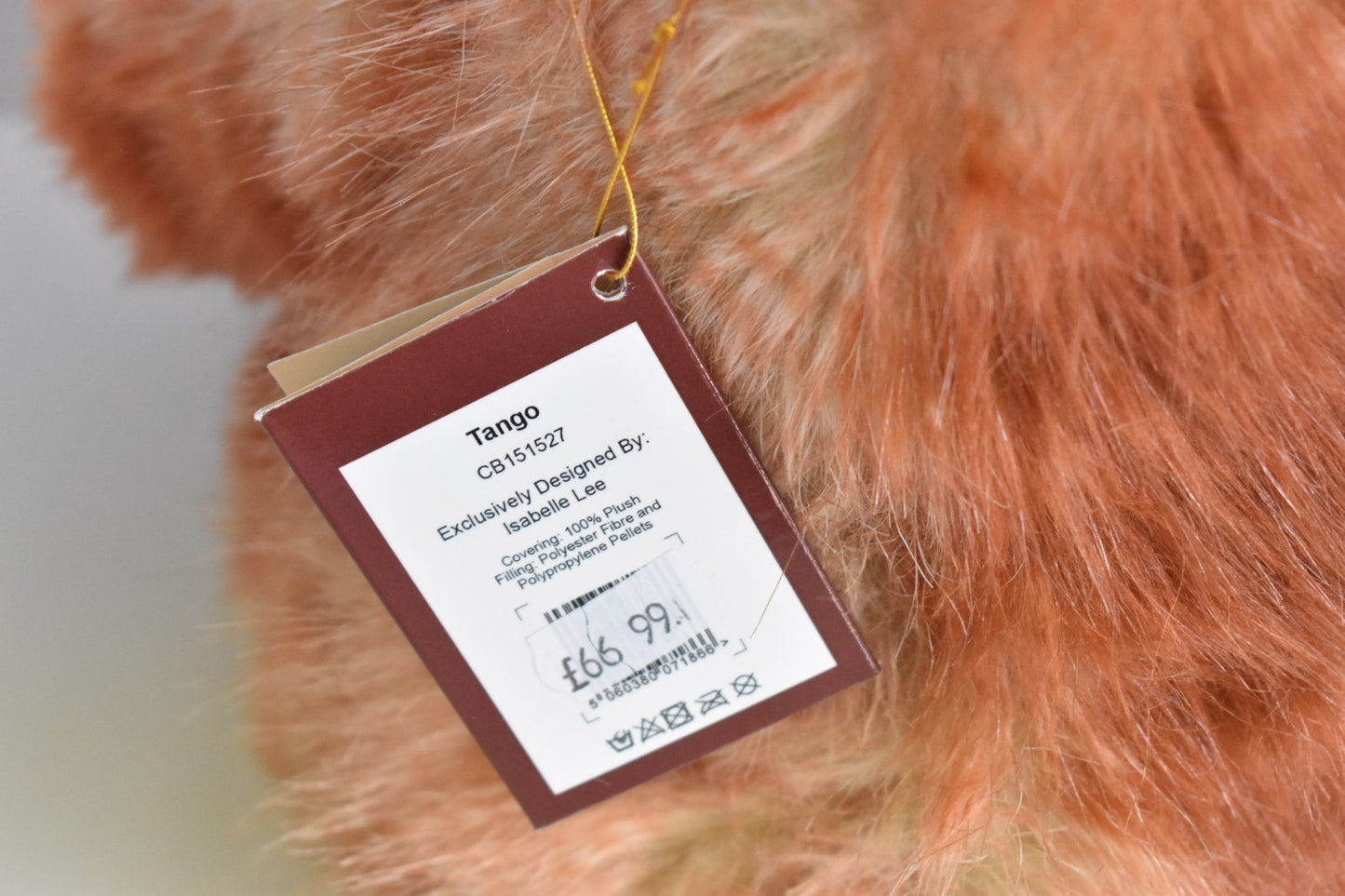 Charlie Bears Tango – Retired – Tagged – Designed by Isabelle Lee