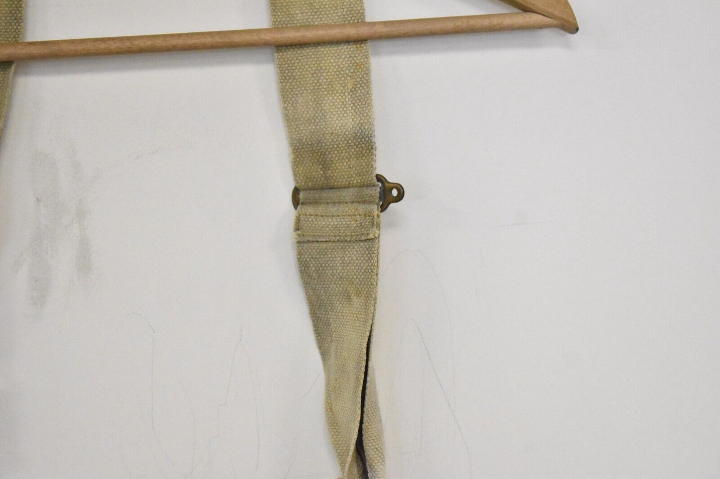 British Army WWII Gas Mask Bag – Respirator Haversack Mk V (Mark 5) – 1937 MECO