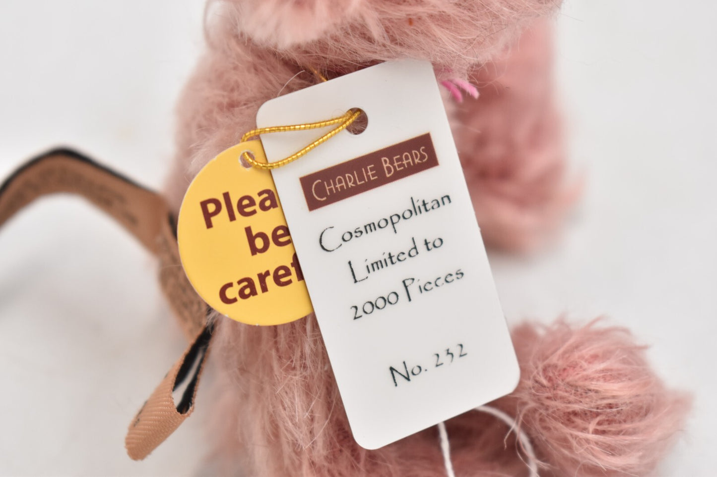 Charlie Bears Minimo Cosmopolitan – Retired Ltd Ed #232/2000 – Isabelle Lee