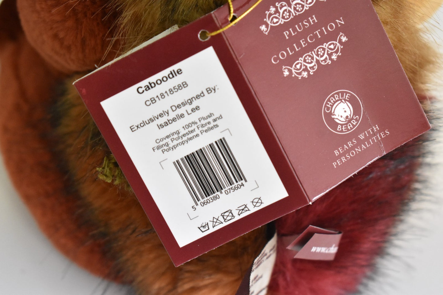 Charlie Bears Caboodle – Retired – Tagged – Designed by Isabelle Lee
