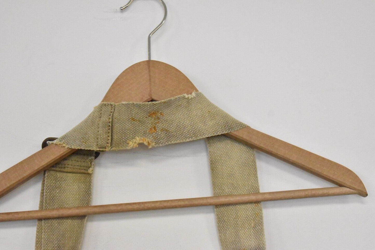 British Army WWII Gas Mask Bag – Respirator Haversack Mk V (Mark 5) – 1937 MECO