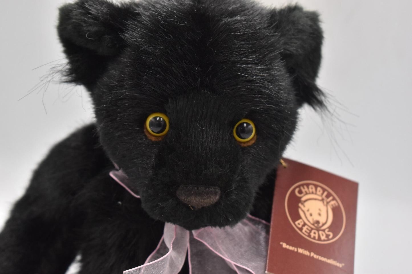 Charlie Bears Chica Black Panther Retired Isabelle Lee Tagged