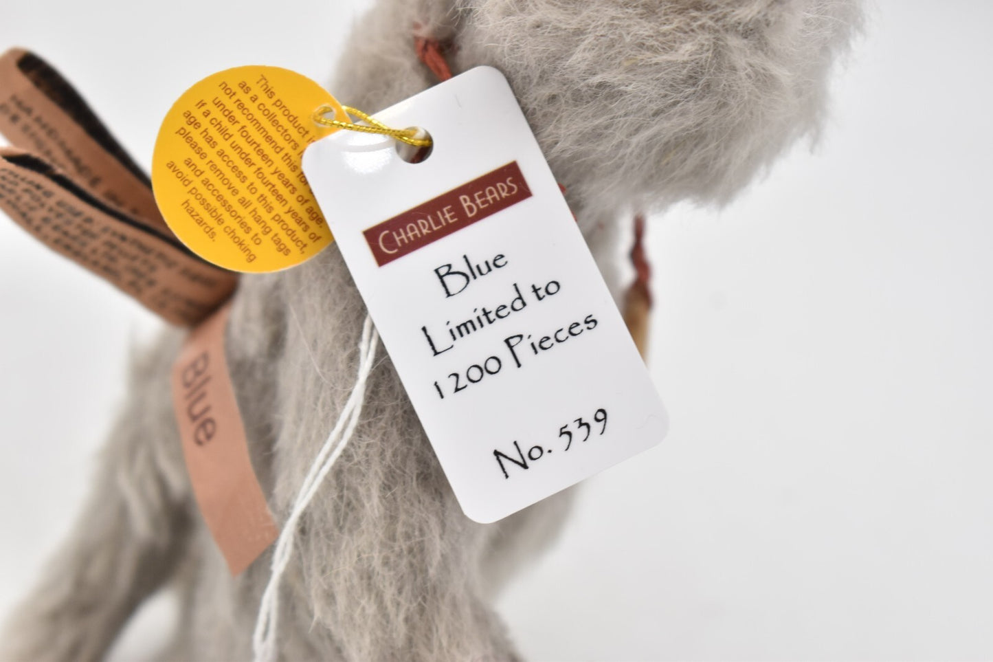 Charlie Bears Minimo Blue Cat – Retired Limited Edition by Isabelle Lee
