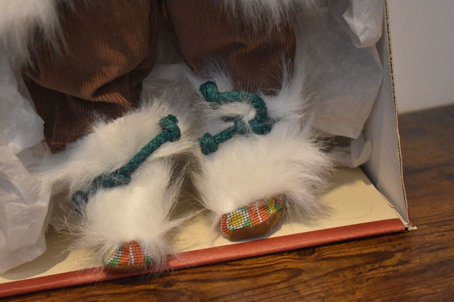 D'Azucar Native Alaskan Eskimo Doll Hard Plastic Spanish Doll Boxed