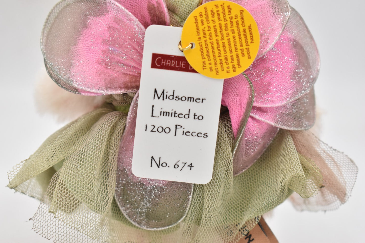 Charlie Bears Midsommer Minimo Retired LE Mohair Bear – Isabelle Lee