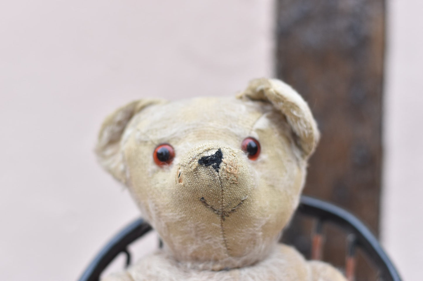 Vintage 1920s English Mohair Teddy Bear 36cm Antique Collectible