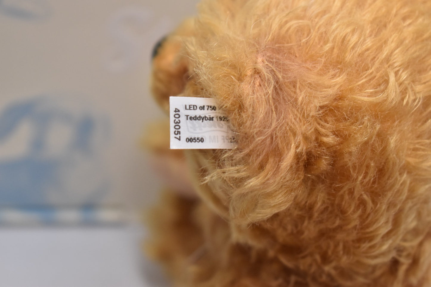 Steiff Teddy Bear 1926 Replica Growler – 403057 – Limited Edition #550/750