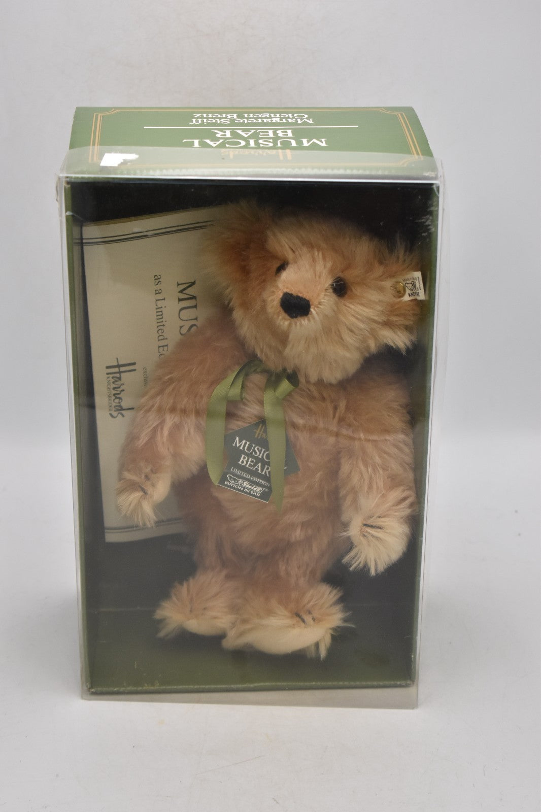 Steiff Harrods 1905 Replica Musical Bear 650369 – 1990 Limited Edition
