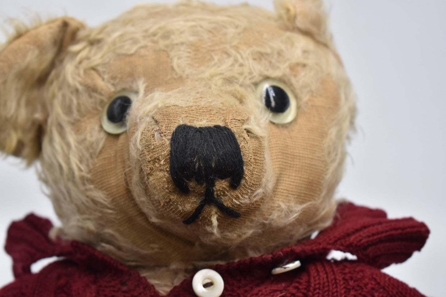Vintage 1930s Merrythought Mohair Teddy Bear – 50cm