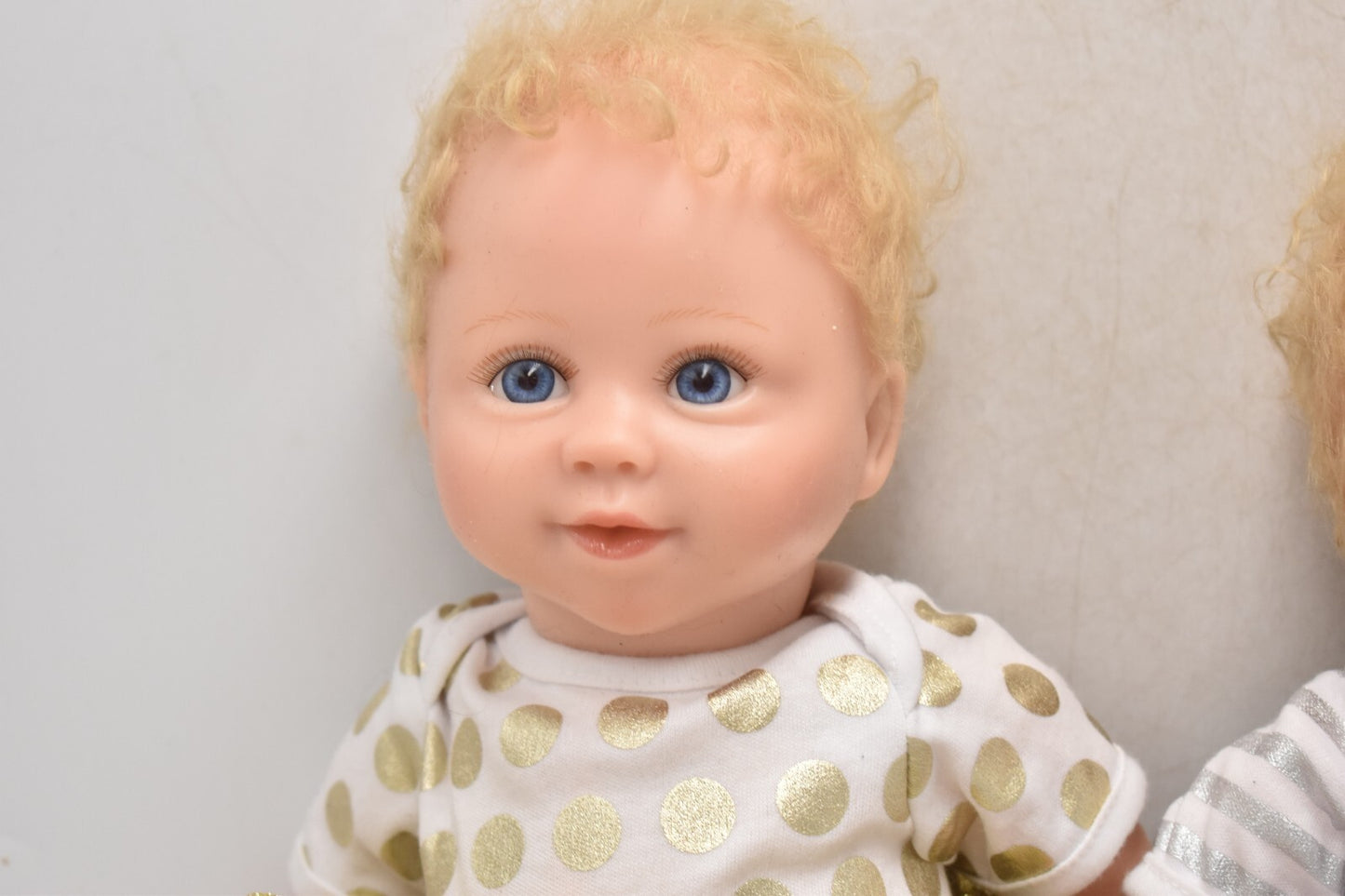 Vintage Ashton-Drake “Silver and Gold Twins” Baby Girl Doll Set by Linda Murray