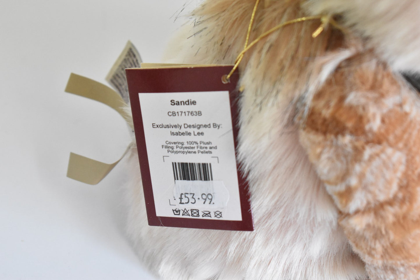 Charlie Bears Sandie – Retired – Tagged – Designed by Isabelle Lee