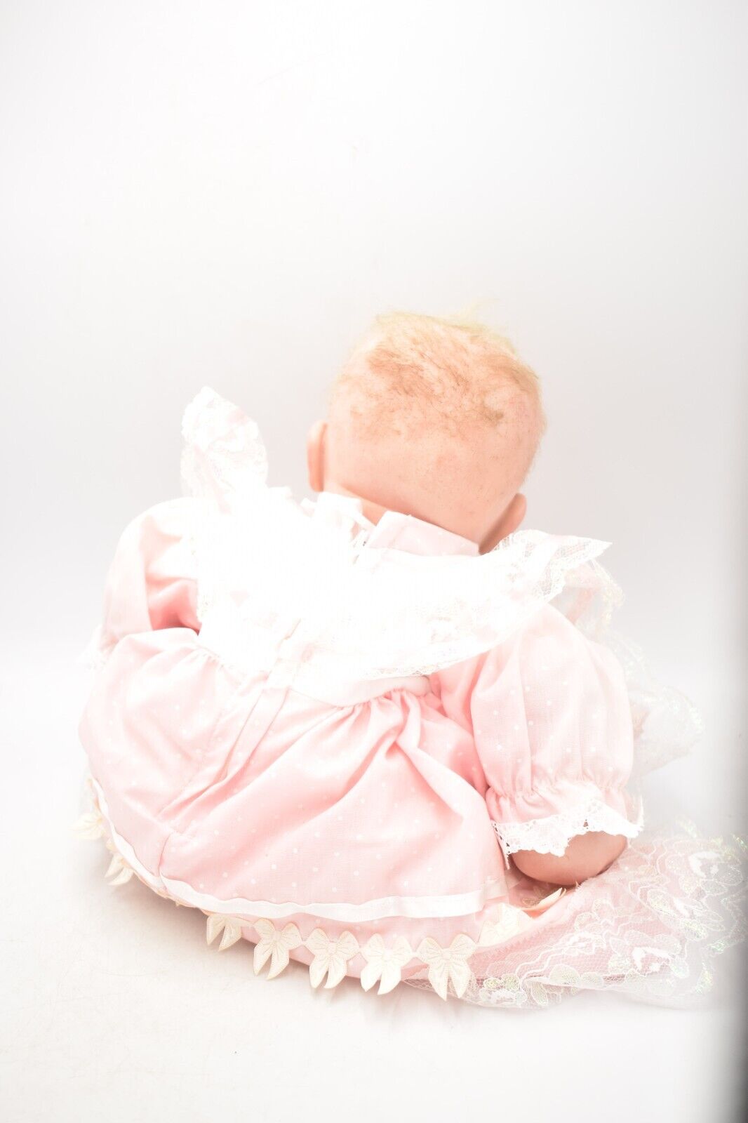 Vintage Reborn Berenguer Baby Girl Doll – Life-Like, Artist-Created, Rooted Hair – 38cm