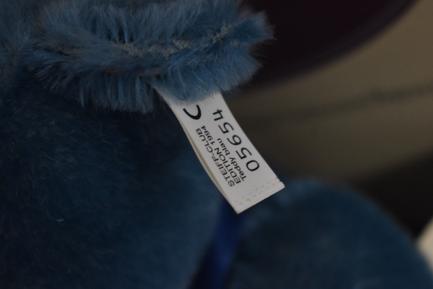 Steiff Club Edition Bear 1994 – 1908 Replica Blue – Limited Edition 420047