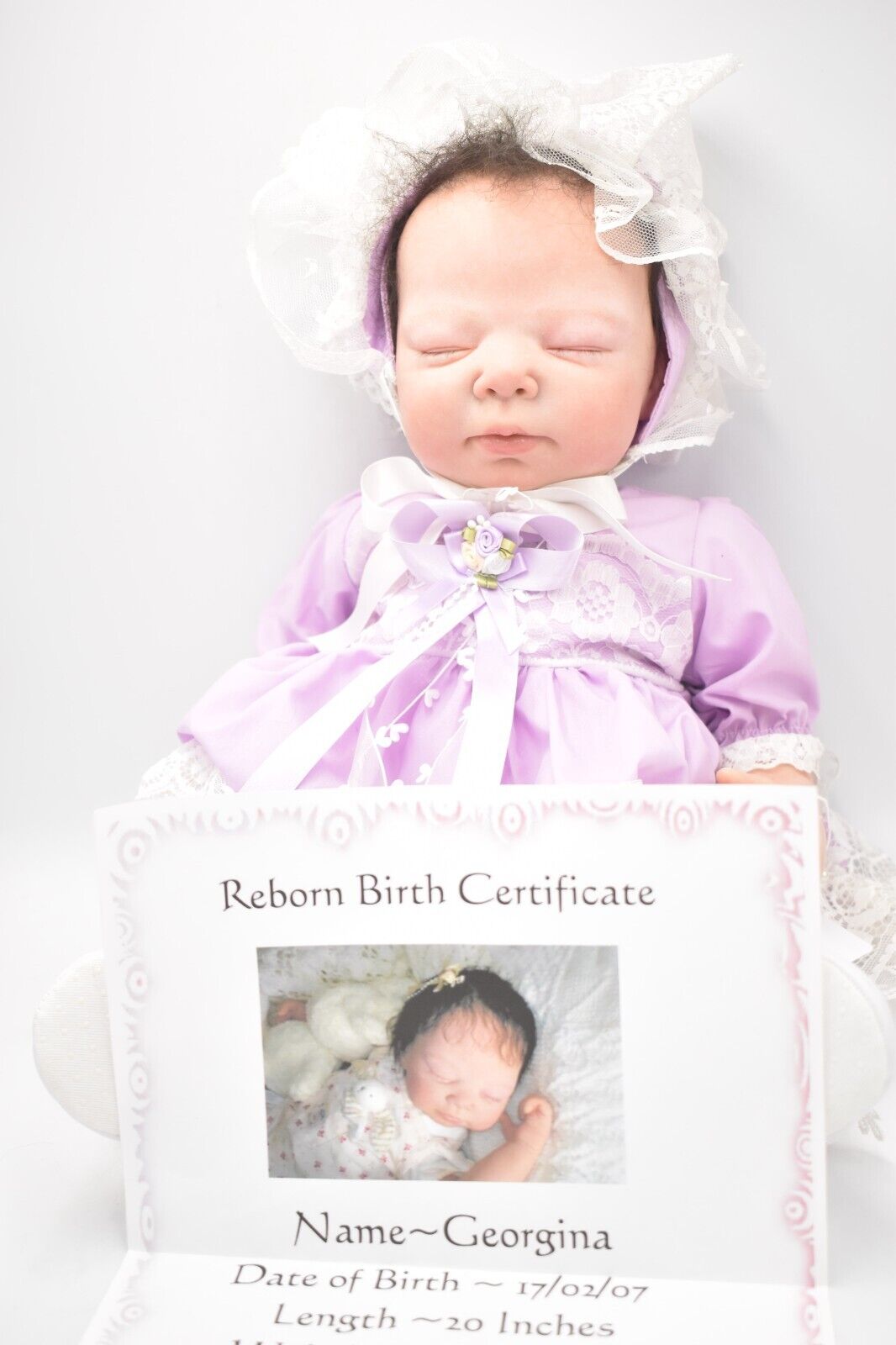 Reborn Baby Girl One Of A Kind Life-Like Doll - Georgina by Tina Elaine