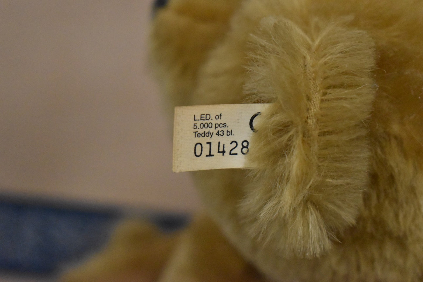 Steiff 1906 Blonde 1994 Replica Teddy Bear 405891 Limited Edition