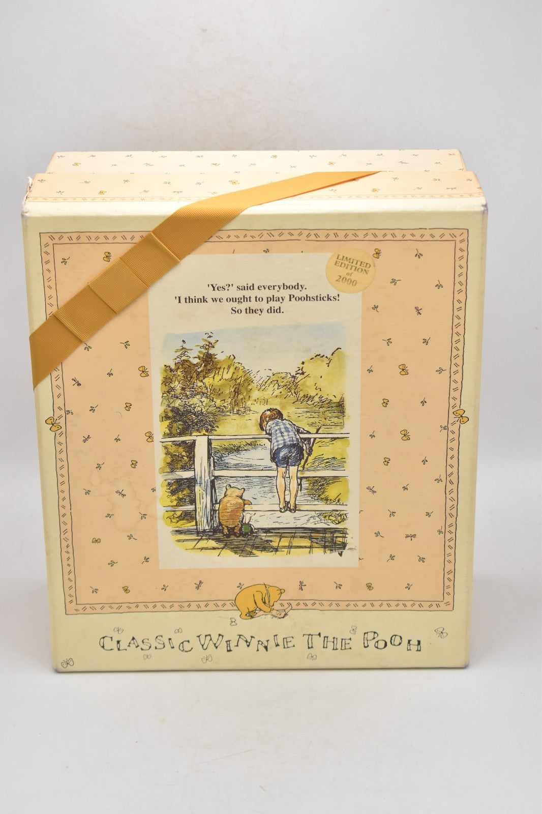 Gabrielle Designs Winnie The Pooh & Piglet Pooh Sticks Limited Edition