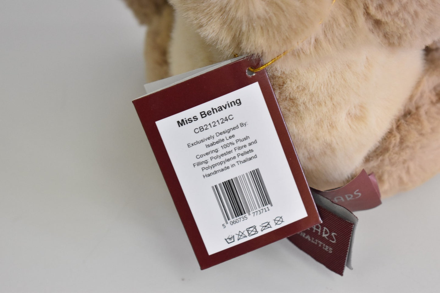 Charlie Bears Miss Behaving – Retired Tagged – Isabelle Lee Design
