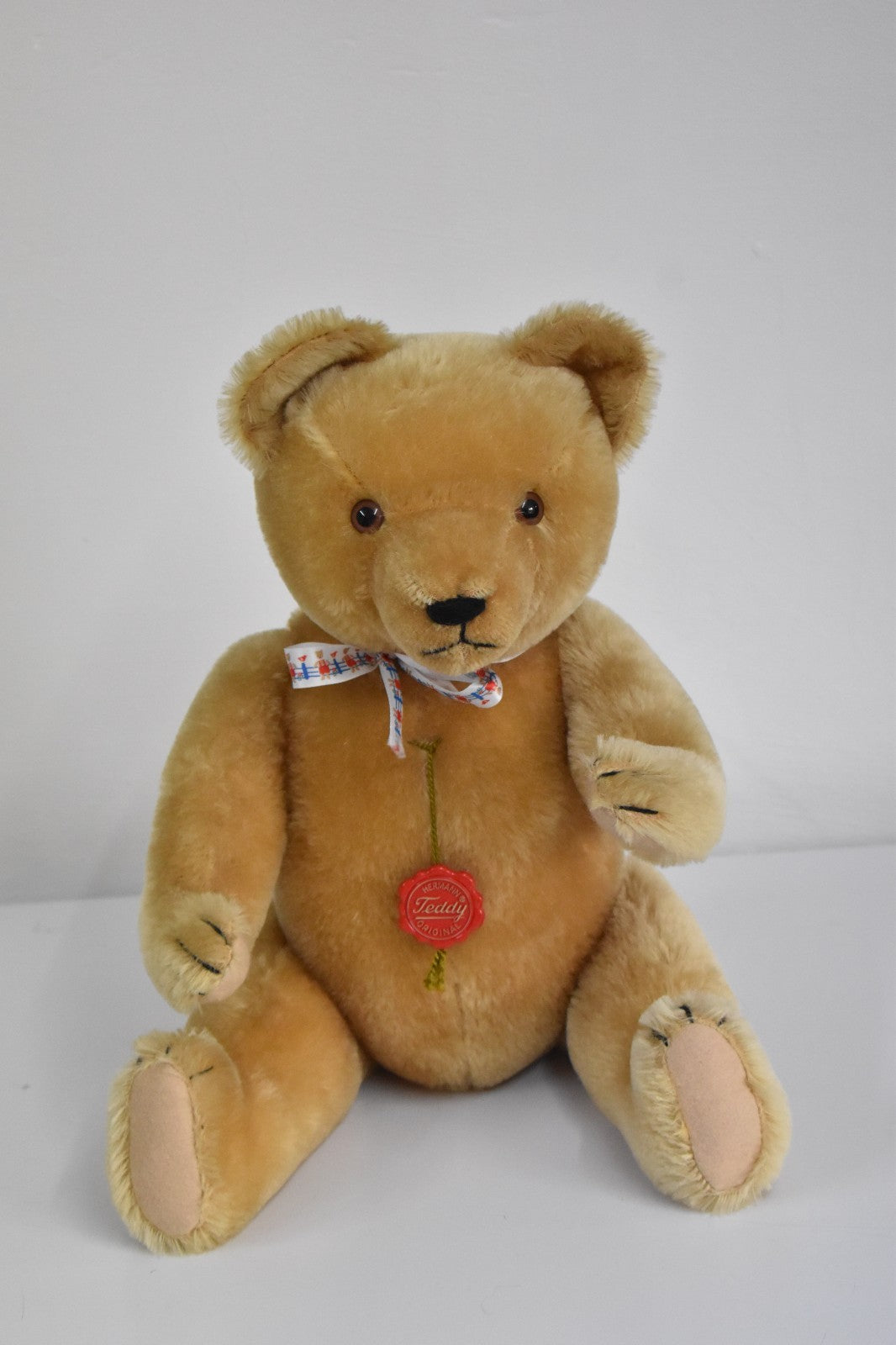 Vintage Hermann Golden Mohair Teddy Bear – Growler