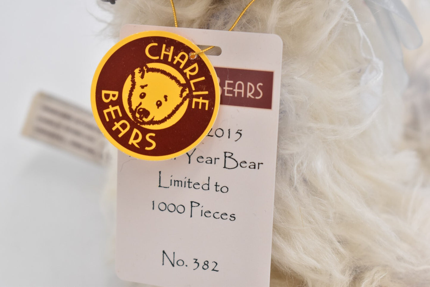 Charlie Bears Charlie 2015 Mohair Year Bear – Retired LE 382/1000 – Isabelle Lee