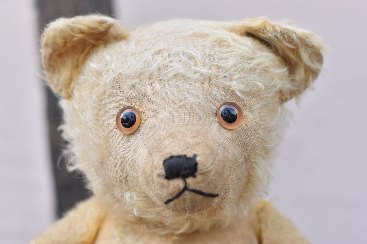 Vintage 1930s Alpha Farnell Mohair Teddy Bear 56cm Collectible Antique
