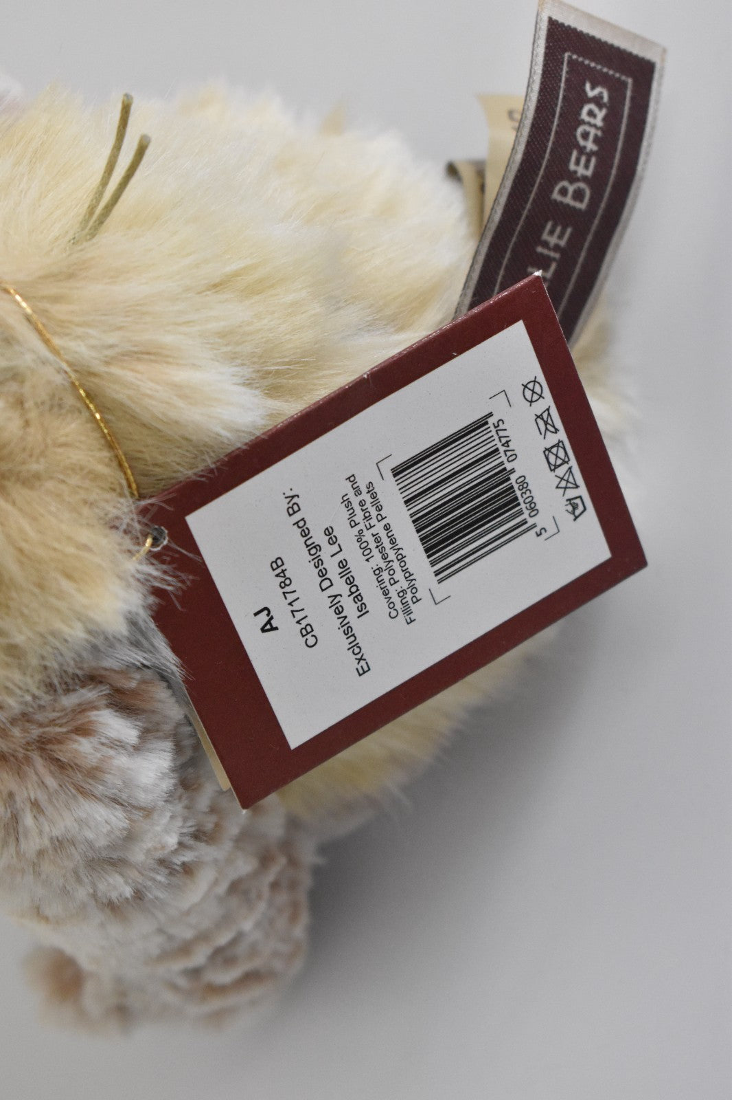 Charlie Bears AJ – Isabelle Lee Design – Retired – Tagged