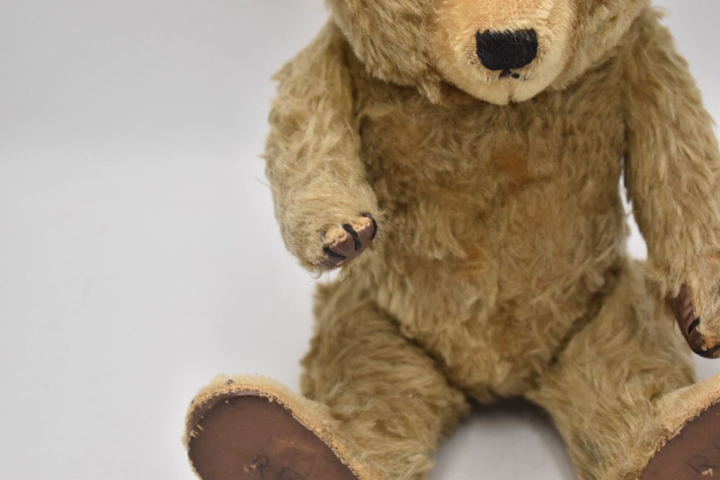 Vintage 1950’s Chiltern Ting a Ling Mohair Teddy Bear – Rexine Paws