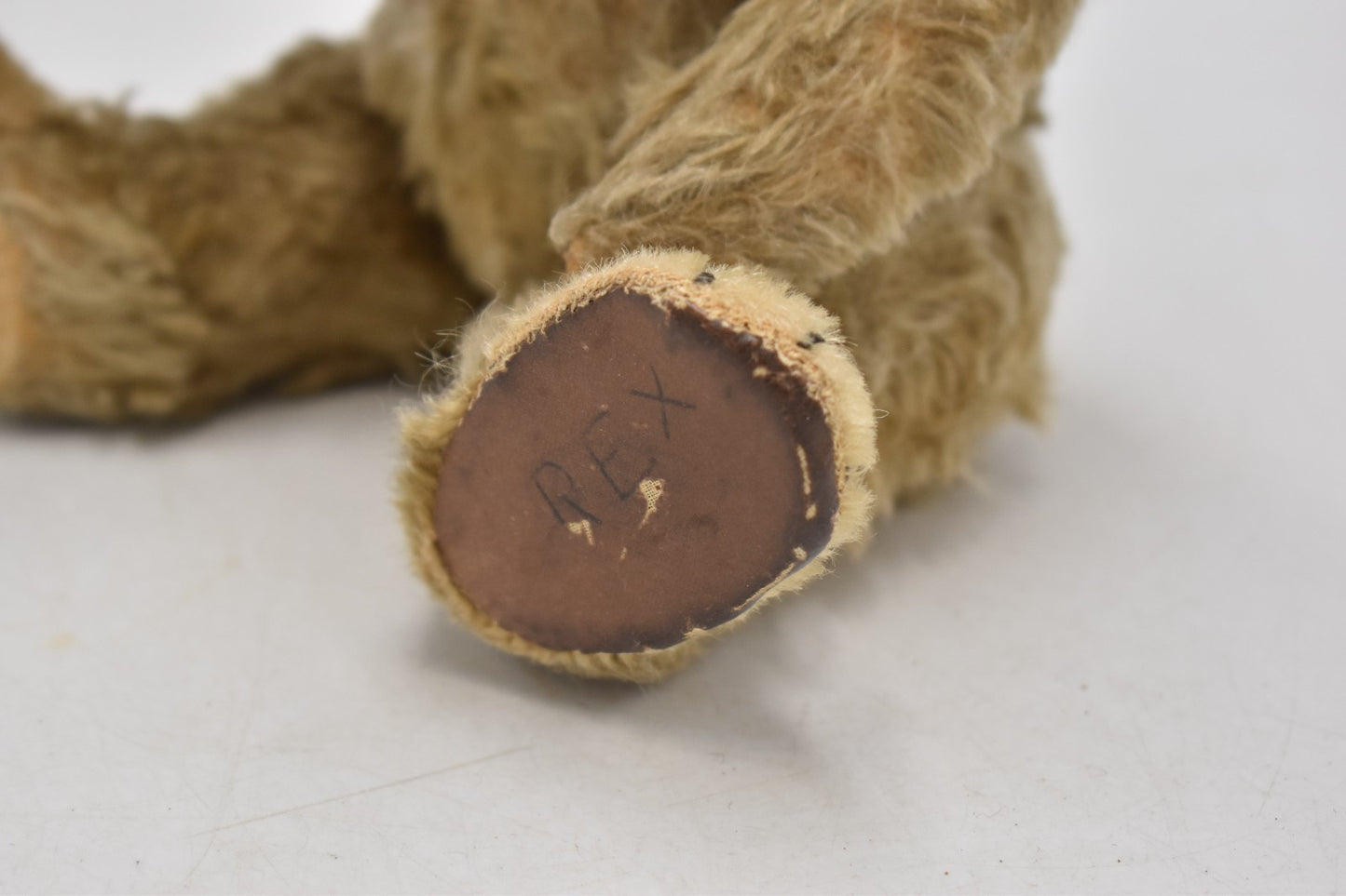 Vintage 1950’s Chiltern Ting a Ling Mohair Teddy Bear – Rexine Paws