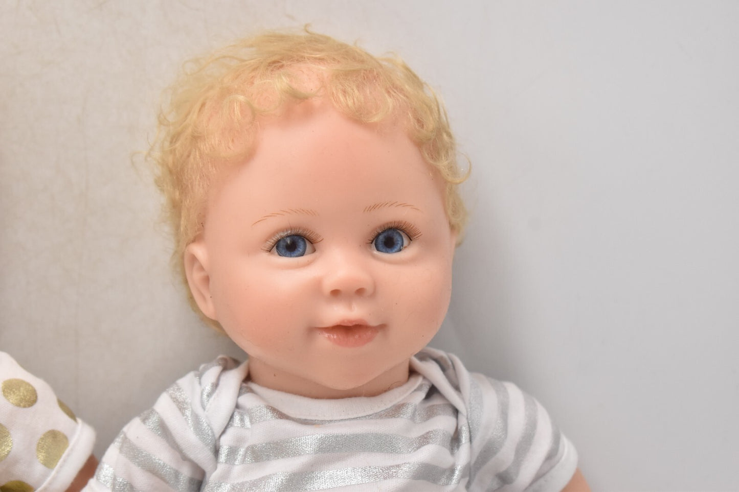 Vintage Ashton-Drake “Silver and Gold Twins” Baby Girl Doll Set by Linda Murray