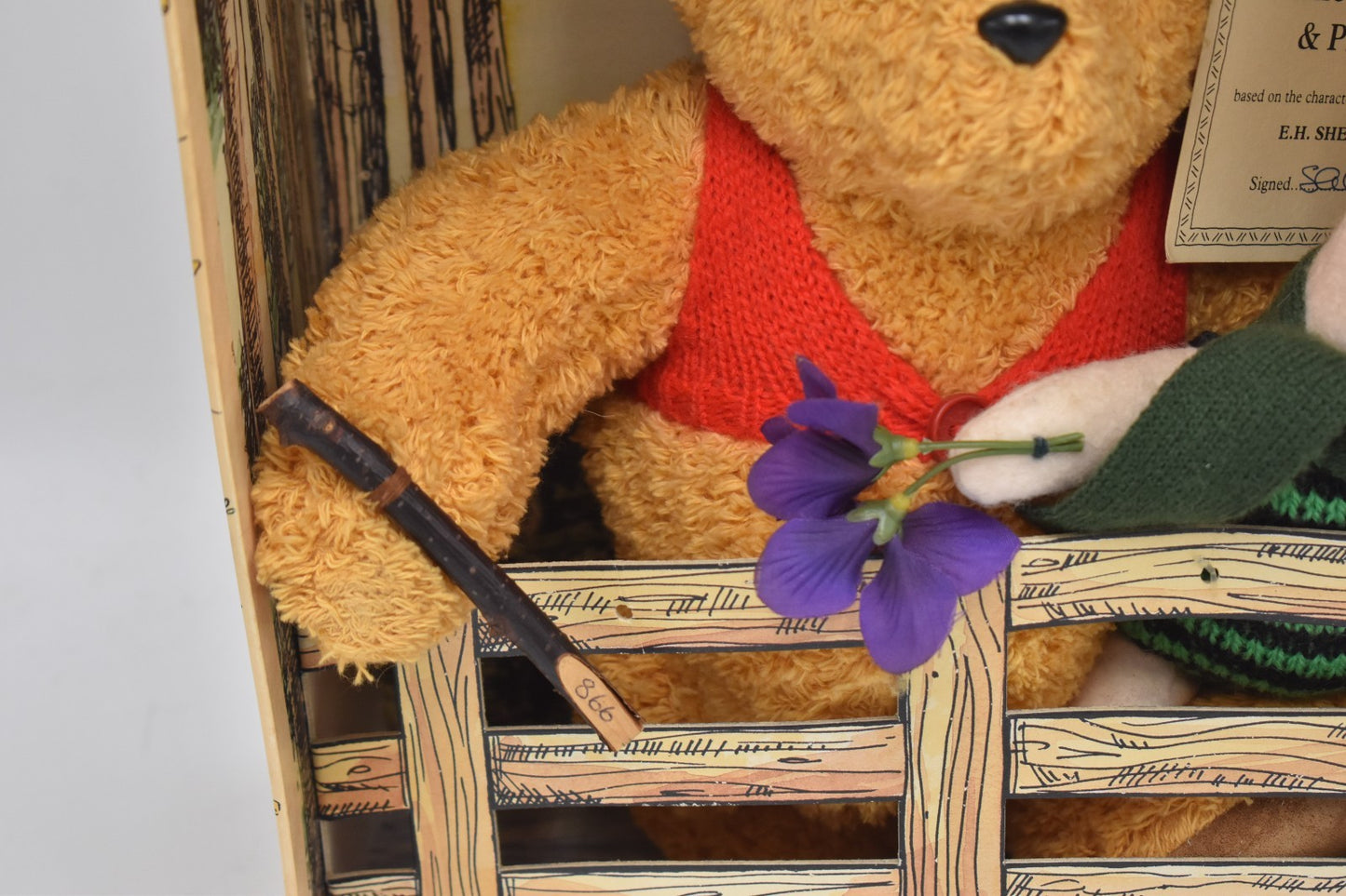 Gabrielle Designs Winnie The Pooh & Piglet Pooh Sticks Limited Edition
