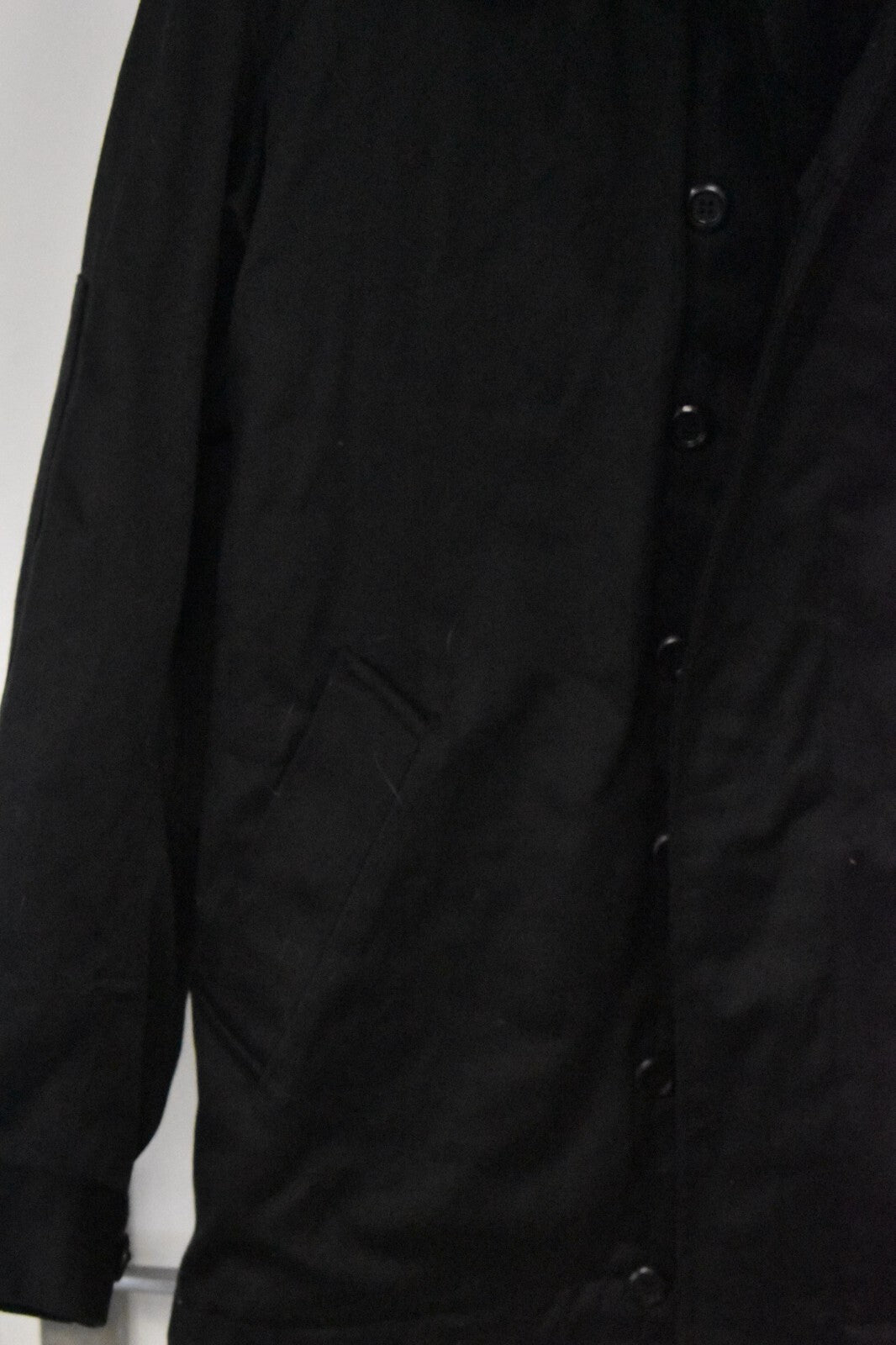 Polish Army GROM Special Forces Black Jacket – Size 42" Chest – Removable Liner
