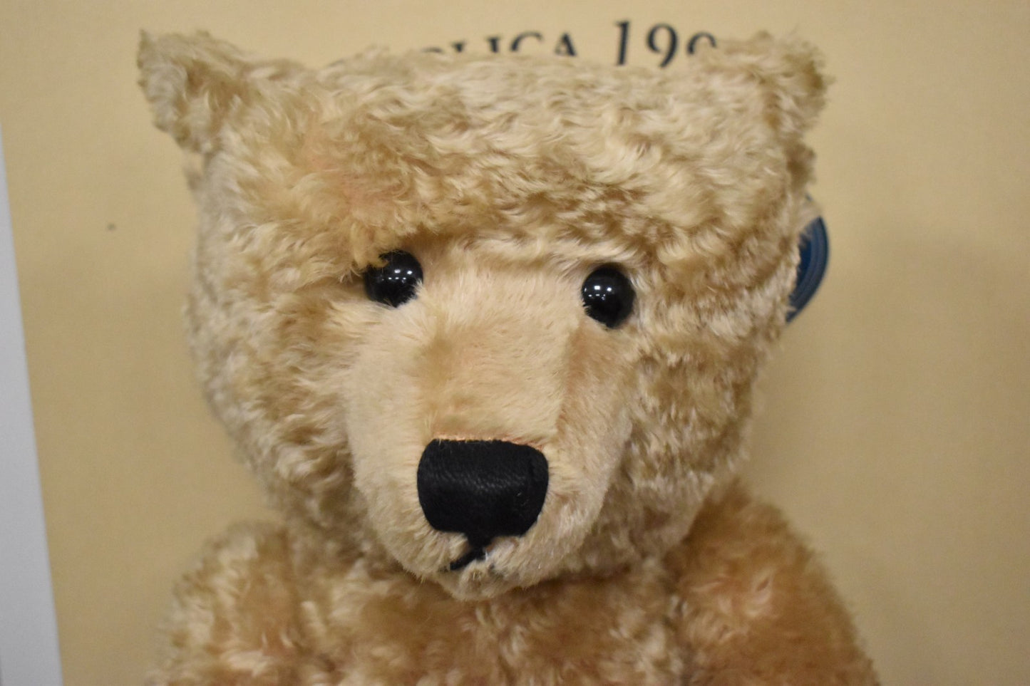 Steiff Teddy Bear 1909 Blonde 65 Replica 1995 406058 Limited Edition