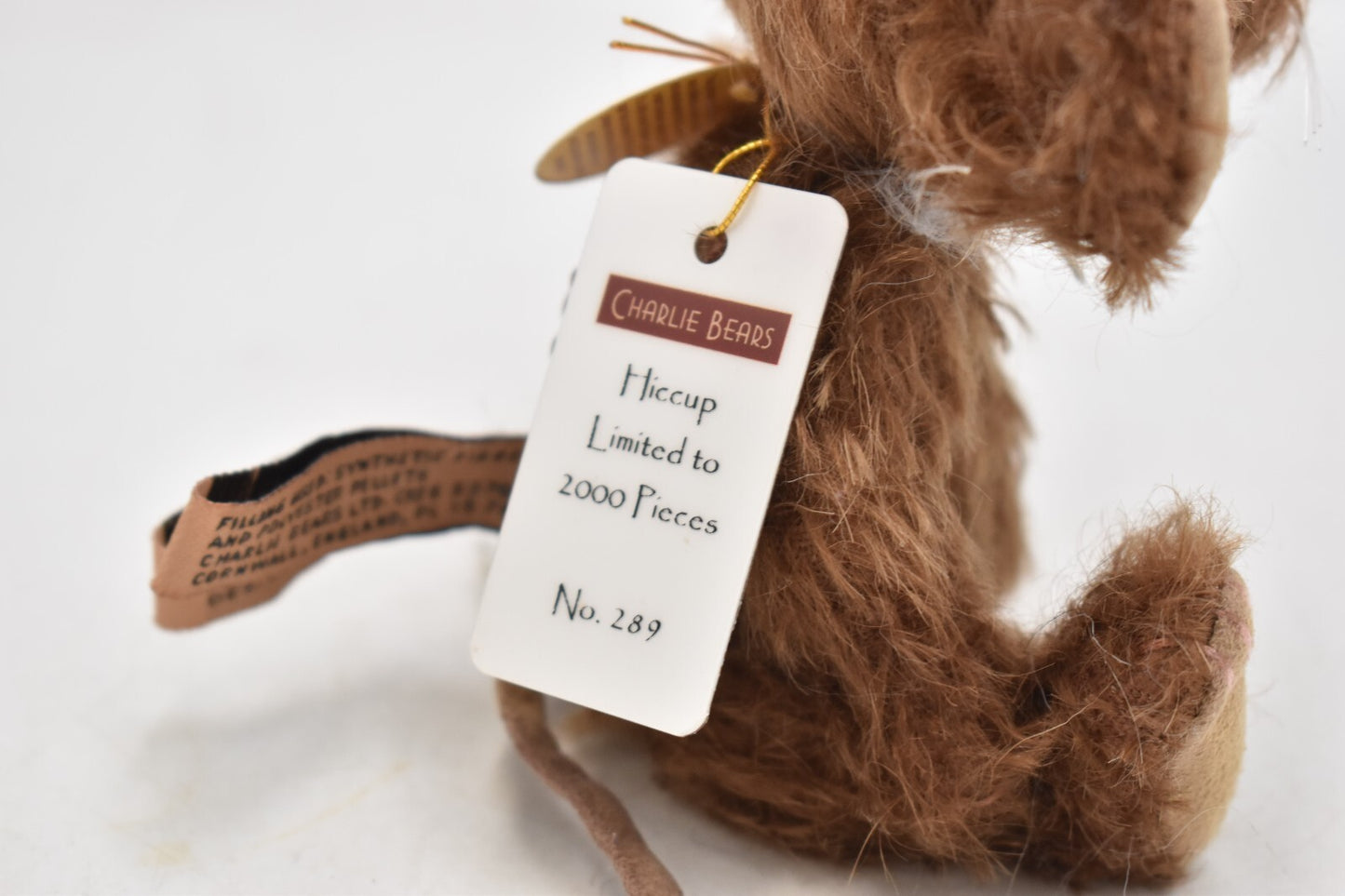 Charlie Bears Minimo Hiccup – Limited Edition Retired Mouse by Isabelle Lee