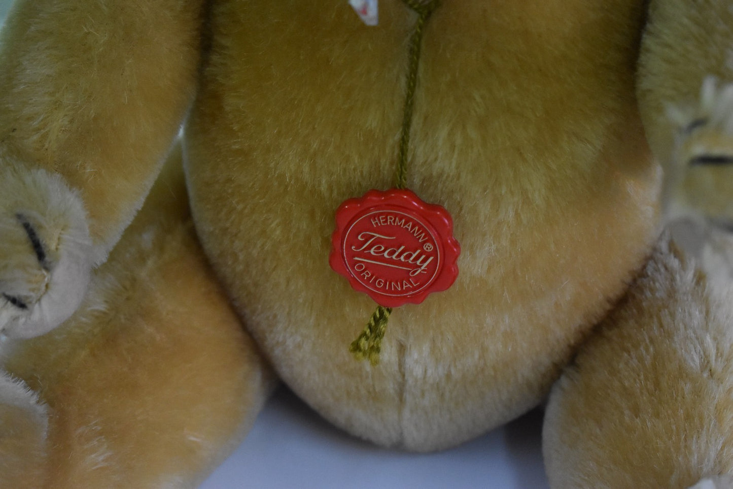 Vintage Hermann Golden Mohair Teddy Bear – Growler