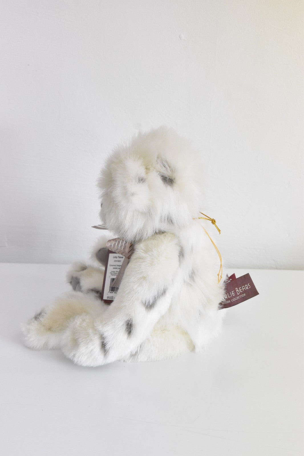 Charlie Bears Licky Tissue – Retired – Tagged – Designed by Isabelle Lee