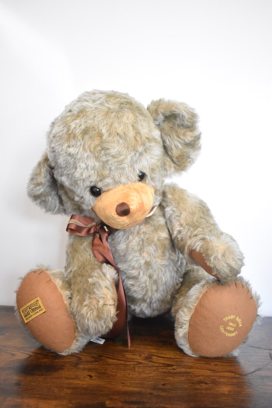 Merrythought Cheeky Teddy Bear – Centenary Large Limited Edition – Retired – Tag