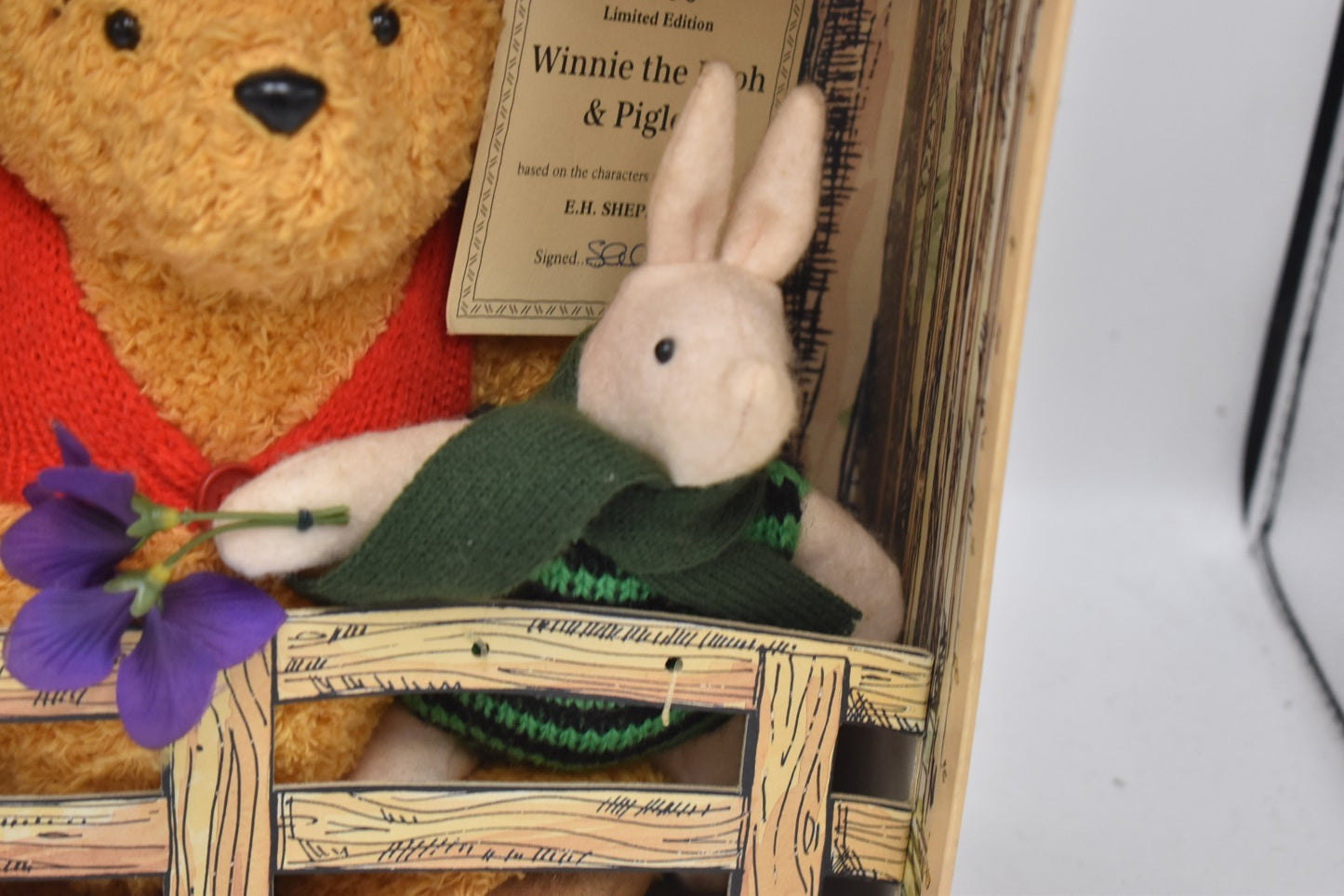 Gabrielle Designs Winnie The Pooh & Piglet Pooh Sticks Limited Edition