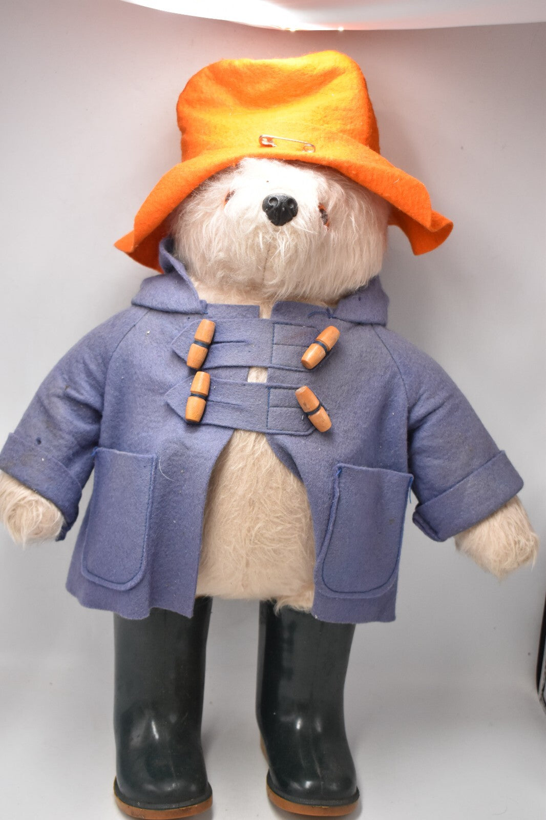 Vintage 1970s Gabrielle Designs Paddington Bear – 50cm – Dunlop Boots Fabric Tag
