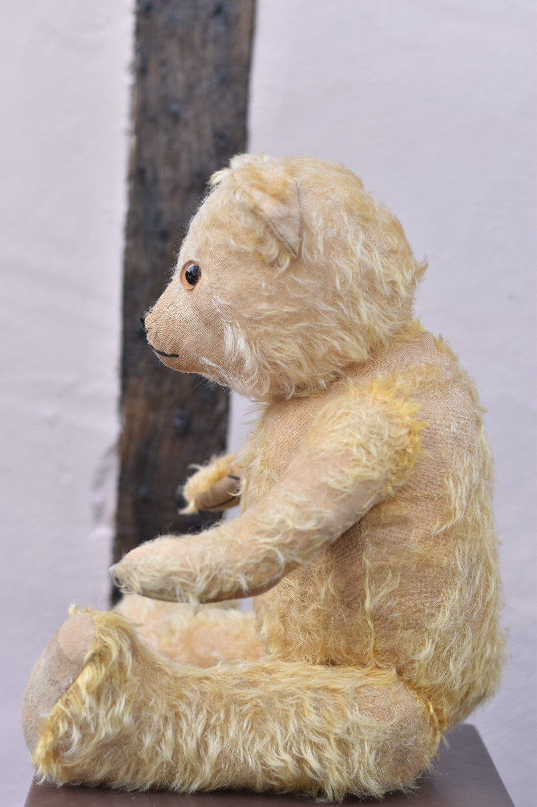 Vintage 1930s Alpha Farnell Mohair Teddy Bear 56cm Collectible Antique