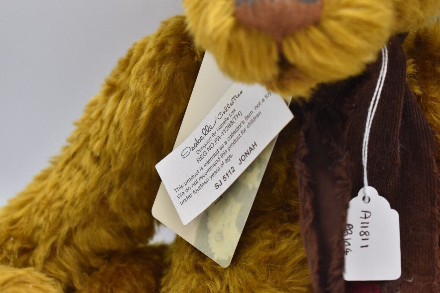 Charlie Bears Jonah – Limited Edition Isabelle Collection – Retired & Tagged