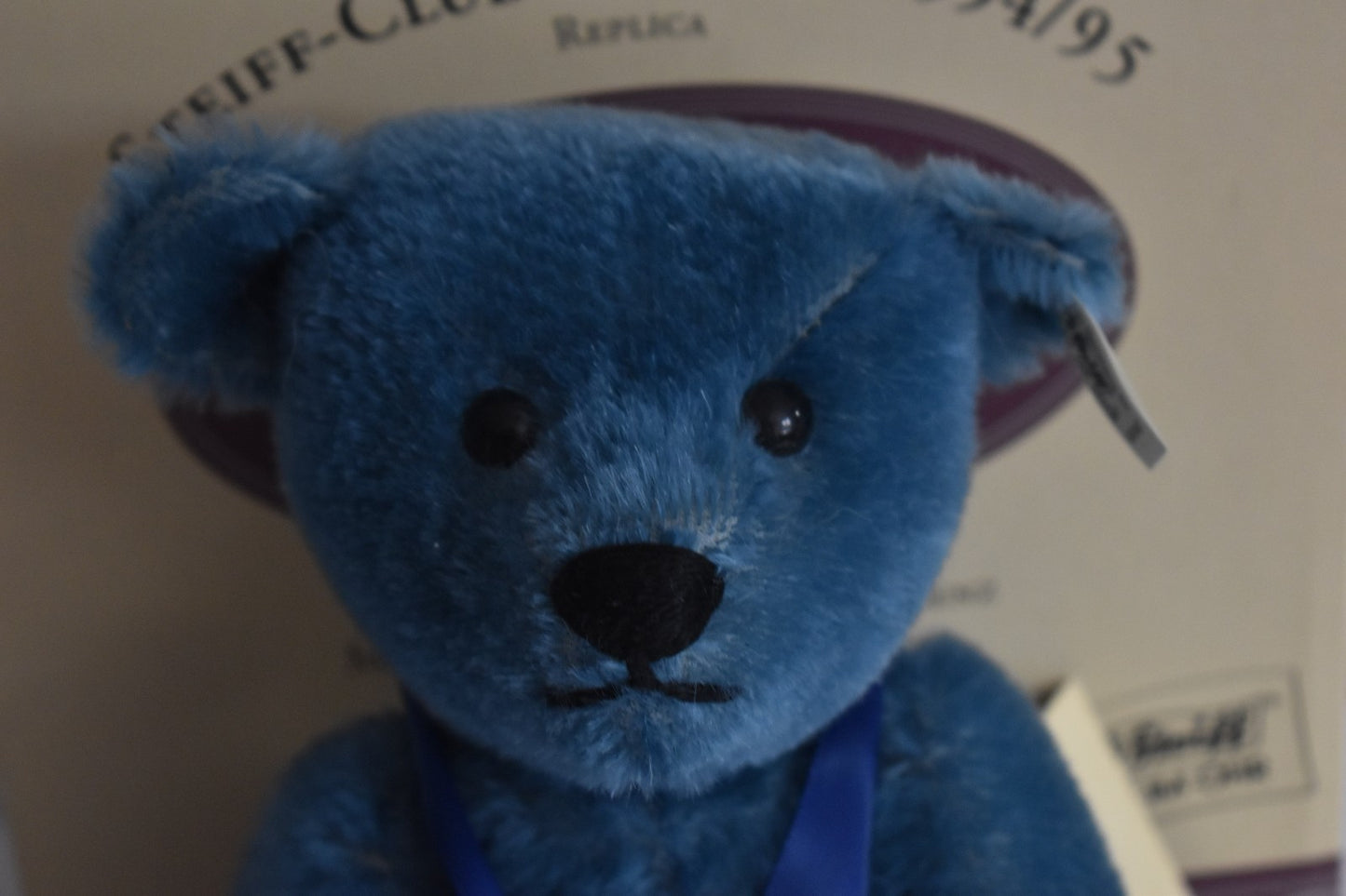 Steiff Club Edition Bear 1994 – 1908 Replica Blue – Limited Edition 420047