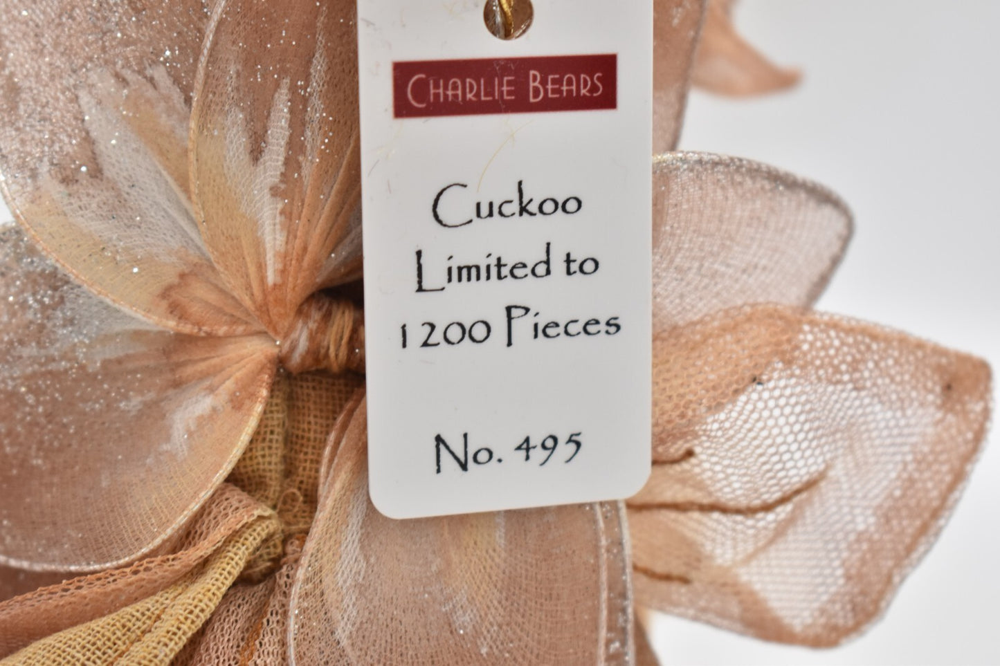 Charlie Bears Cuckoo Minimo Retired Mohair Bear – Isabelle Lee – LE 674/1200