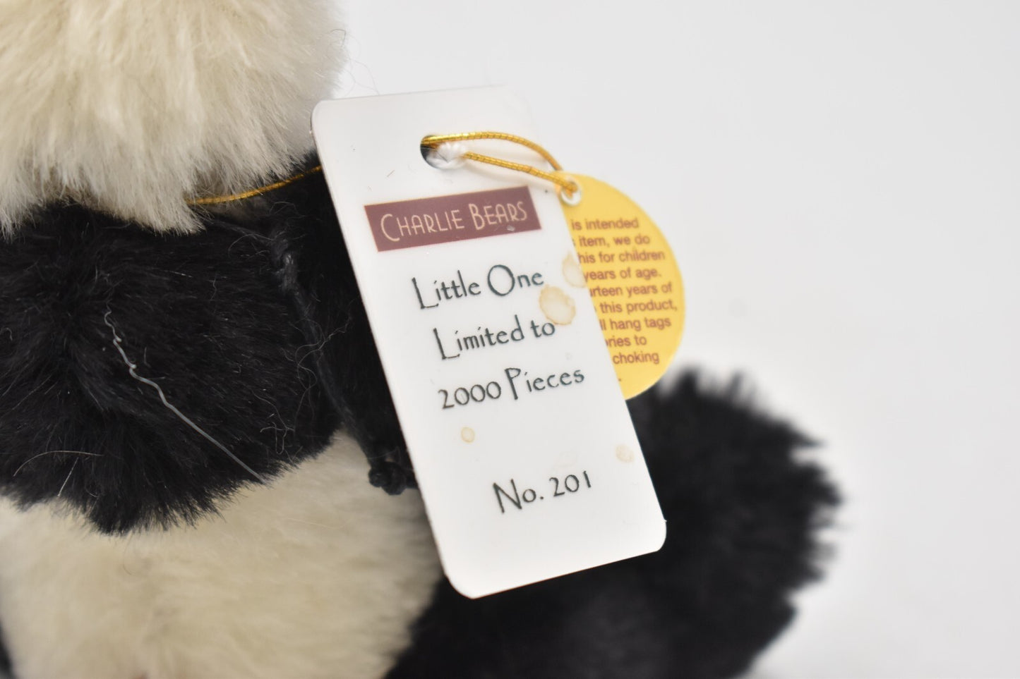 Charlie Bears Little One Minimo Retired Mohair Bear LE 201/1200 Isabelle Lee