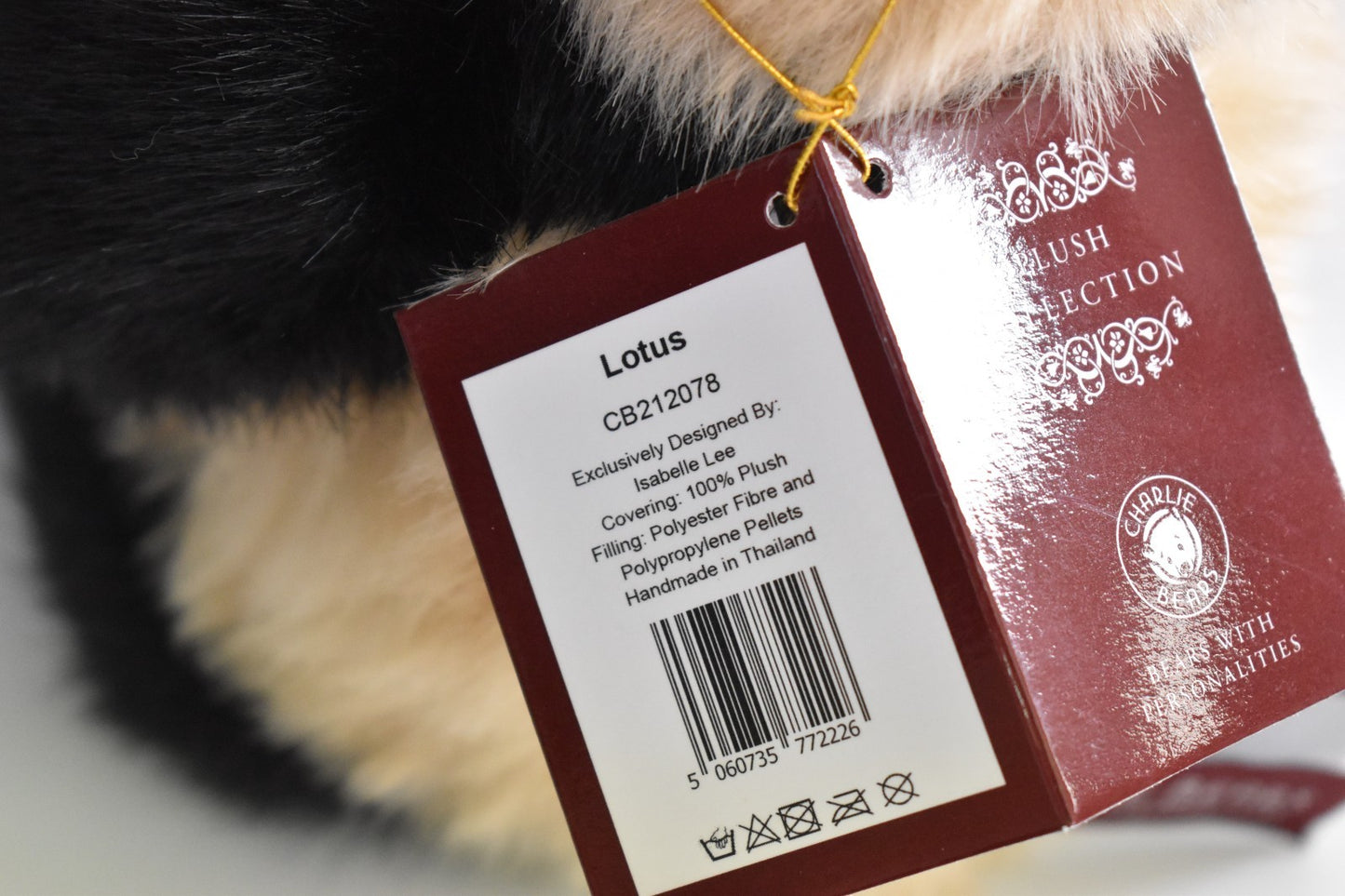 Charlie Bears Lotus – Retired – Tagged – Designed by Isabelle Lee