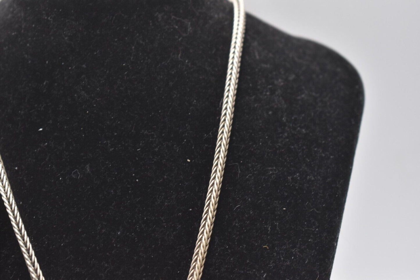 Vintage Art Nouveau Revival Sterling Silver Quartz & Amethyst Pendant Necklace