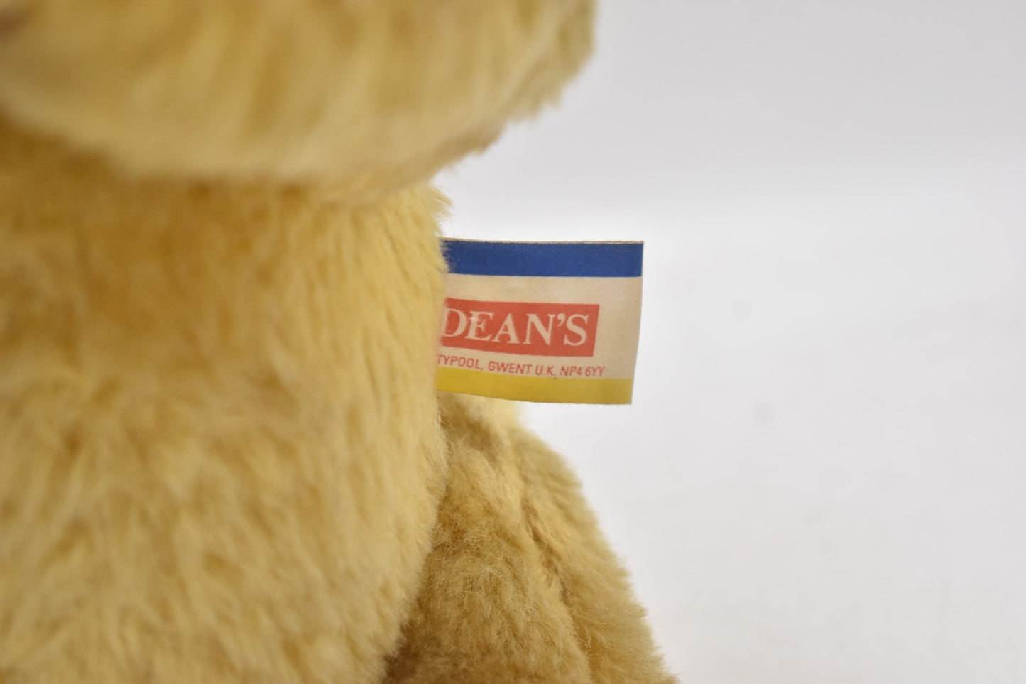 Vintage 1989 Deans Rag Book Co Mohair Teddy Bear Growler 38cm