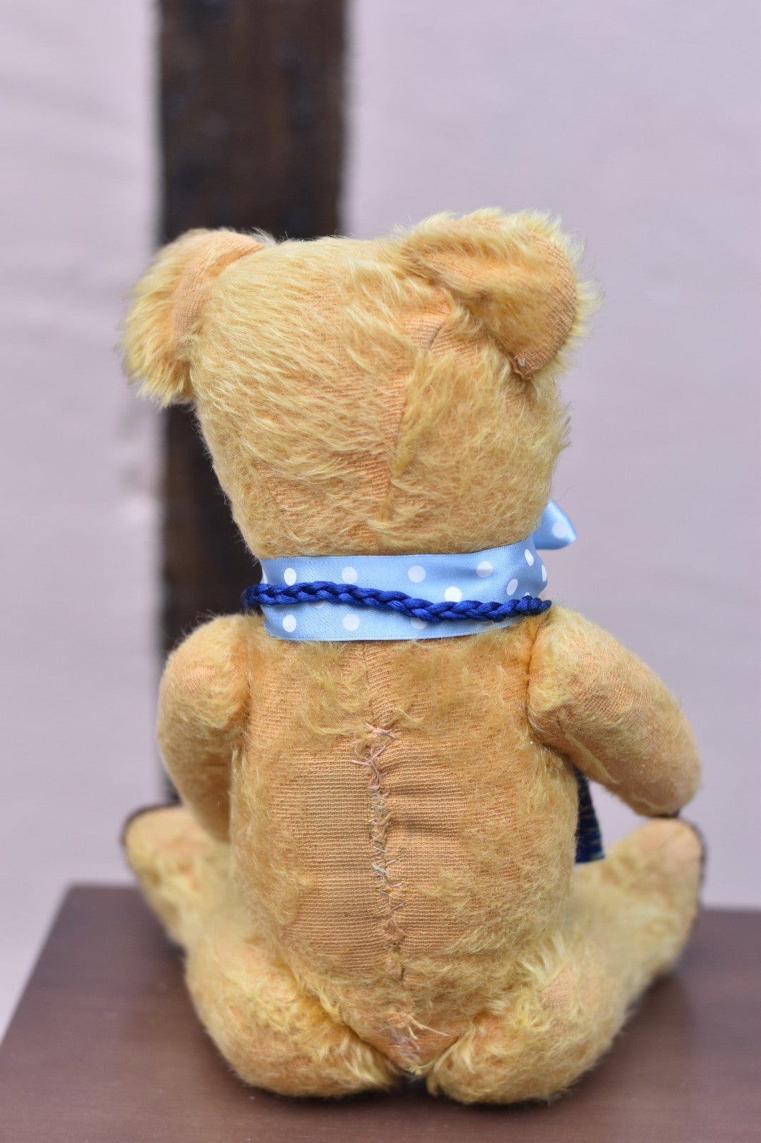 Vintage 1930s Berlex Toys Mohair Teddy Bear 38cm, Jointed, Glass Eyes, Australia