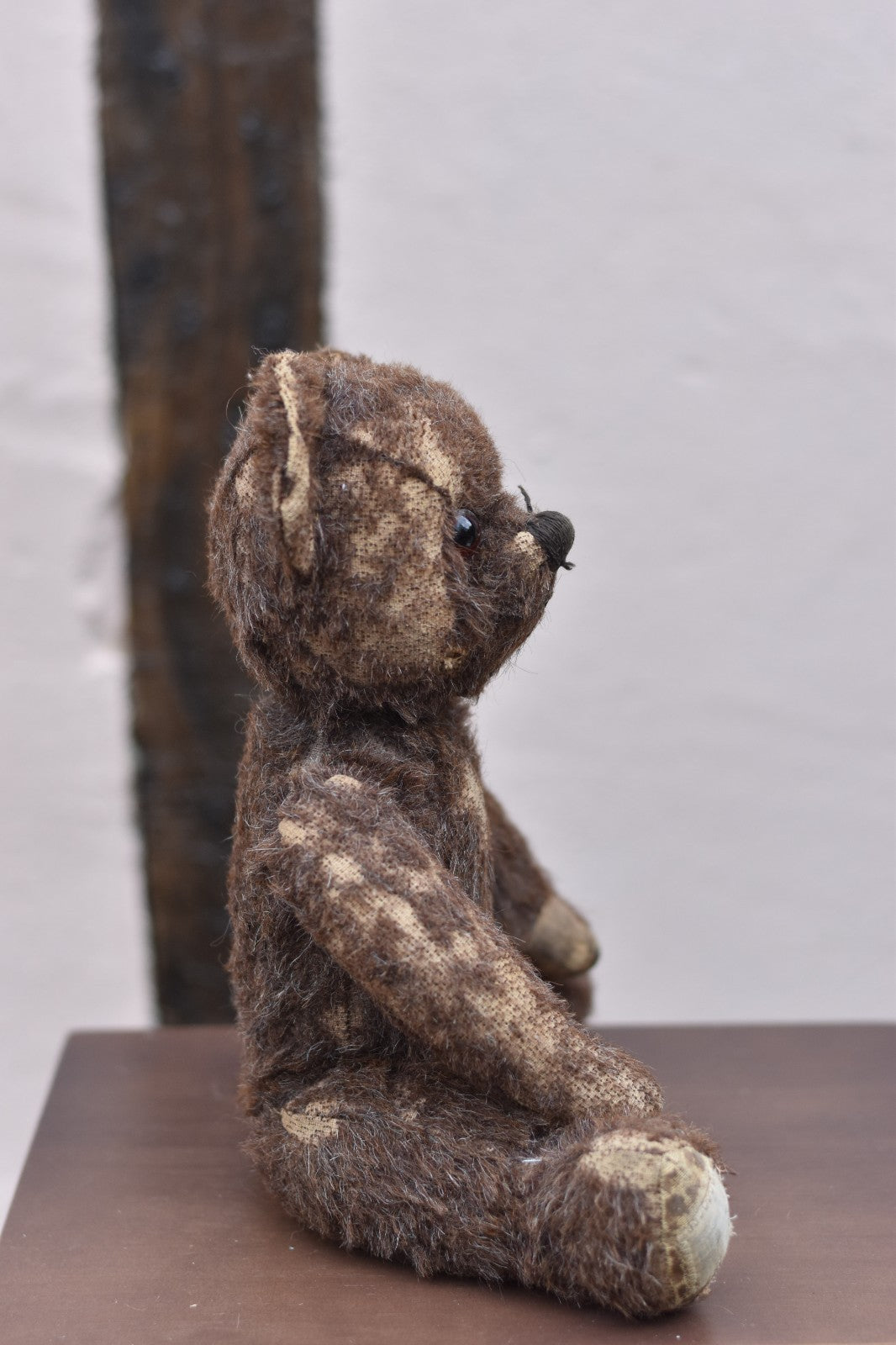 Vintage 1960s Chad Valley Alpaca Teddy Bear 35cm, Dark Brown