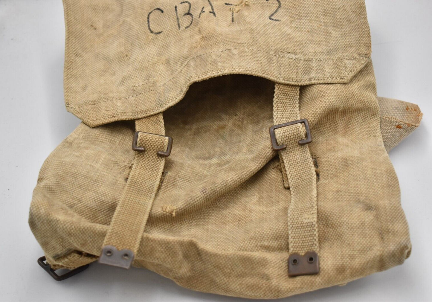 WWI British Army 1908 Pattern 1916 Dated Webbing Large Pack Haversack